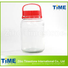 Big Capacity Transparent Glass Jar